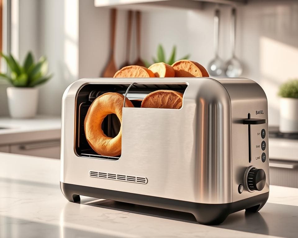 Toaster mit Bagel-Funktion: Perfekt geröstetes Brot