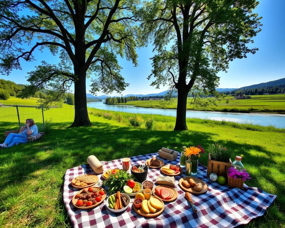 Unvergessliche Picknickorte entlang der Flüsse in Deutschland