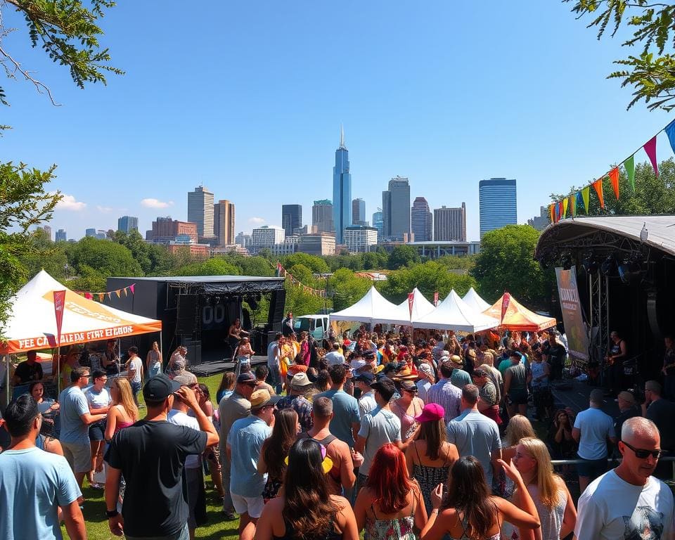 Vielfalt der Musikfestivals in Austin