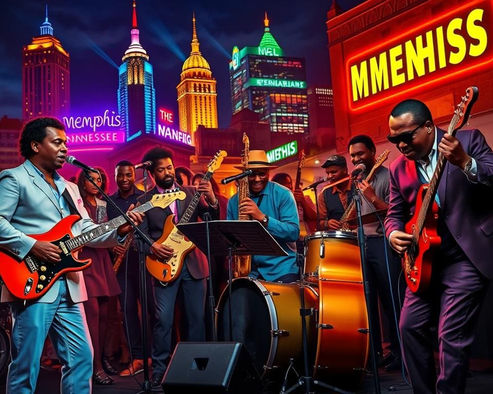 Vielfalt der Musikrichtungen in Memphis