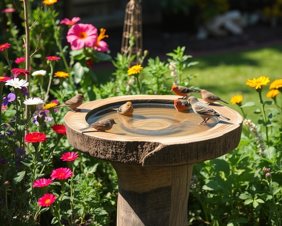 Vogeltränken selber bauen: So locken Sie mehr Vögel an