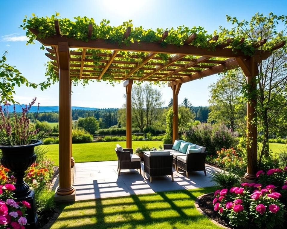 Vorteile einer freistehenden Pergola