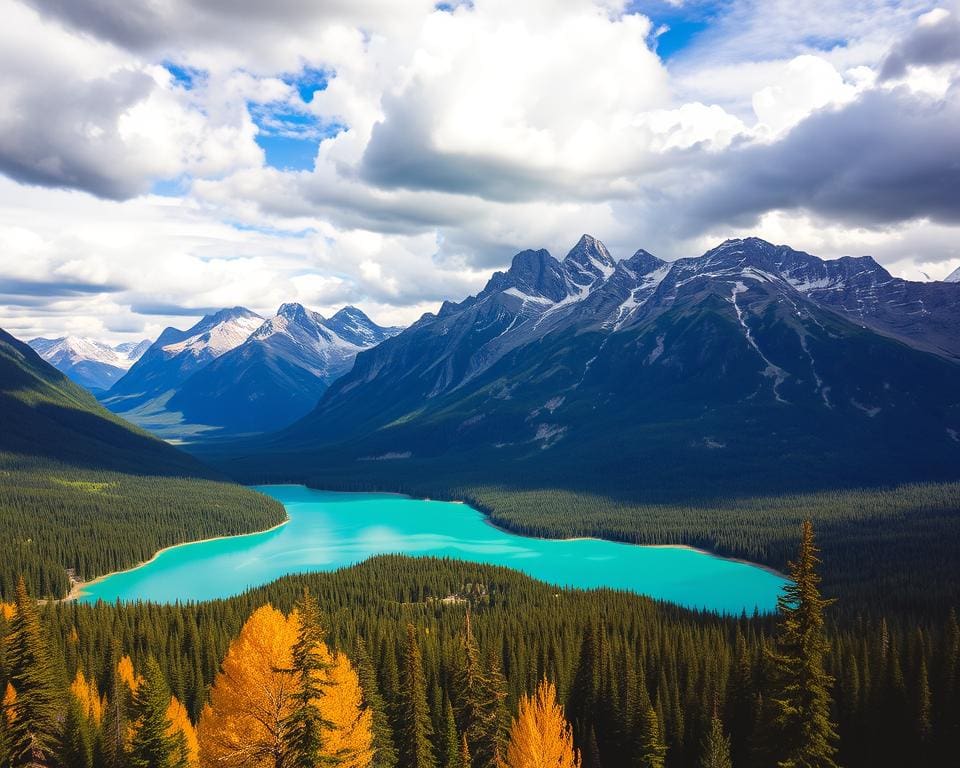 atemberaubende Landschaft des Jasper-Nationalparks