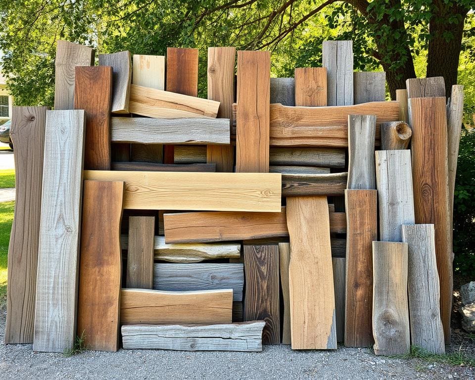 die richtigen Materialien