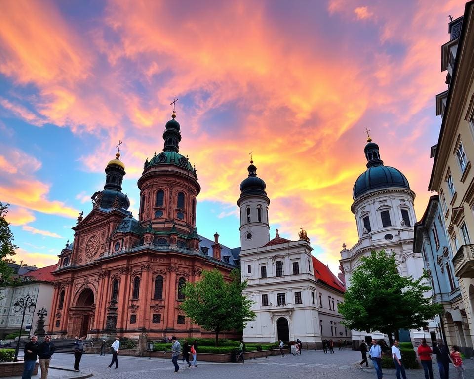 historische Kirchen in Krakau