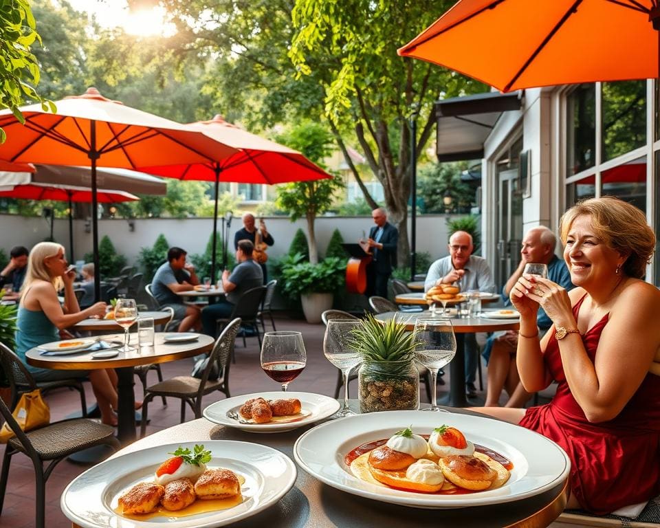 perfekter Ort für Sonntagsbrunch