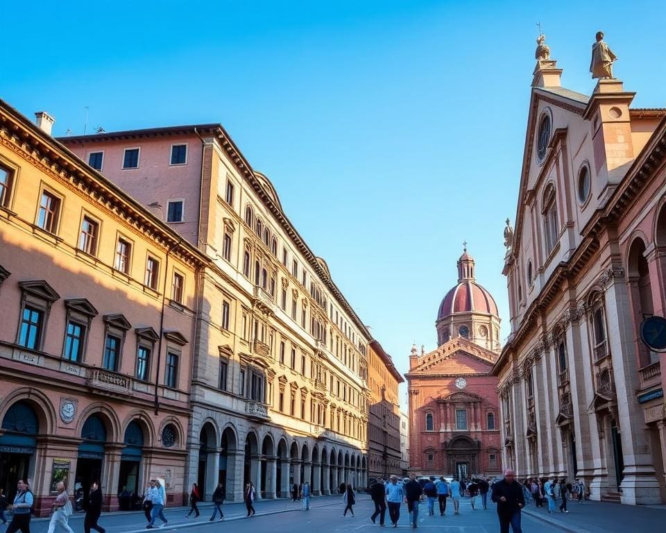 wichtige historische Gebäude in Bologna