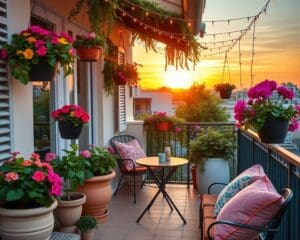 Dekoration für den Balkon: Mit wenig Aufwand große Wirkung