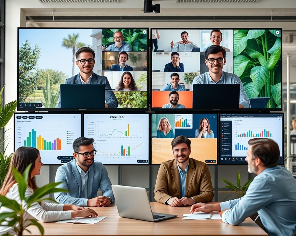 Effektive Zusammenarbeit in virtuellen Teams