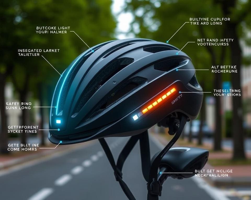 Intelligente Fahrradhelme: Sicherheit mit Extras