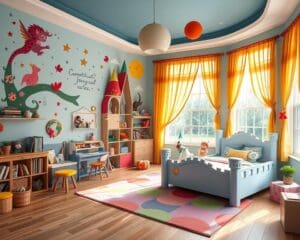 Kinderzimmer kreativ einrichten: Platz für Fantasie