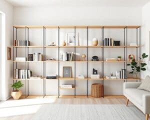 Regalsysteme von String: Minimalistische Ordnung für dein Zuhause