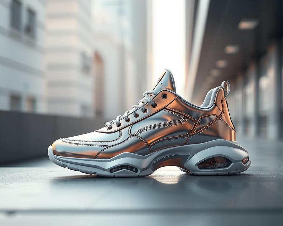 Sneaker Trends in Metallic