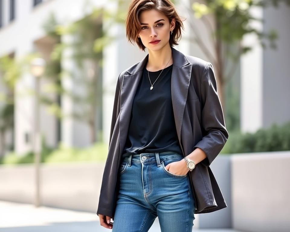 Styling-Tipps für einen lässigen Look mit Oversized-Blazer