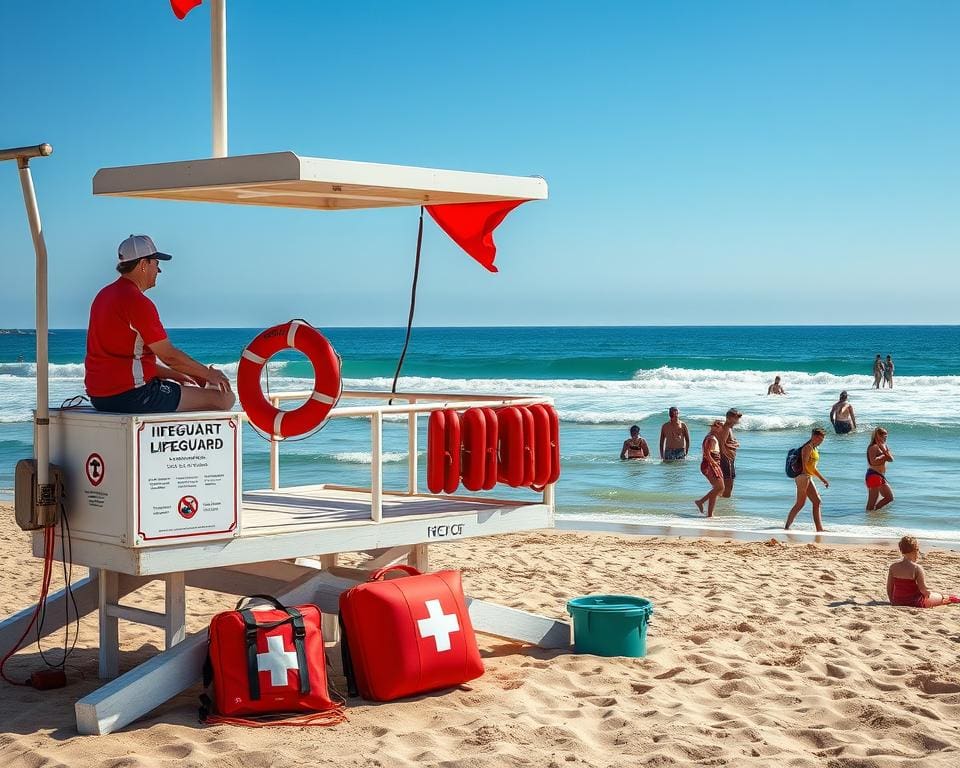 Aufgaben der Rettungsschwimmer