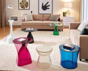 Beistelltische von Kartell: Praktische Wohnaccessoires