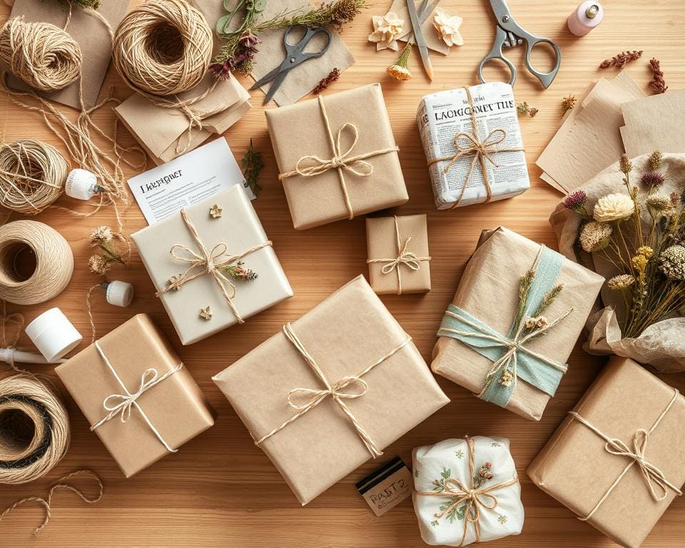 DIY-Projekte für nachhaltige Geschenkverpackungen