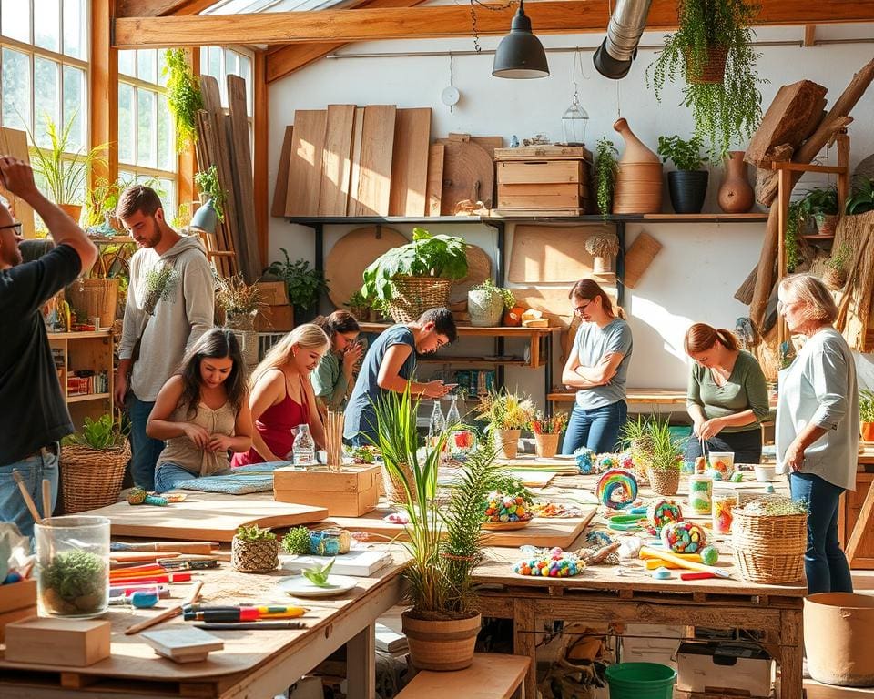 DIY-Workshops für nachhaltige Projekte