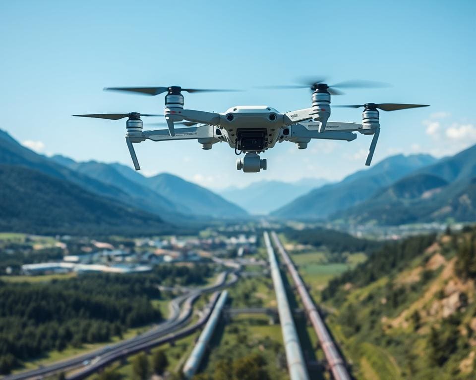Drohnen Technologie für Pipelines