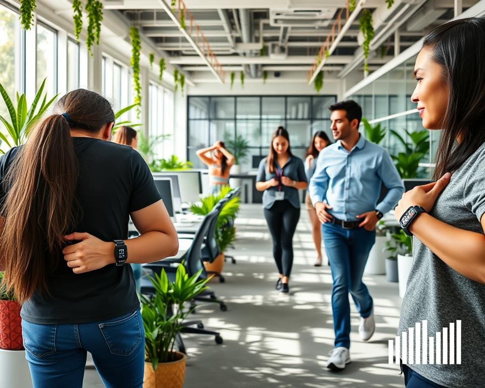 Gesundheitsförderung am Arbeitsplatz mit Wearables