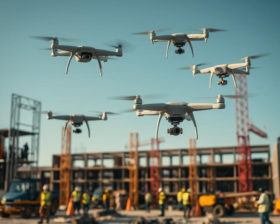 Können Drohnen die Sicherheit auf Baustellen erhöhen?