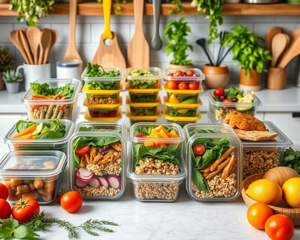 Meal Prep für stressfreie Mahlzeiten