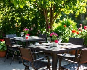 Outdoor-Tische von Kettler: Stabil und einladend