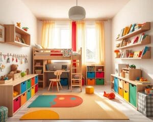 Platz im Kinderzimmer optimal nutzen