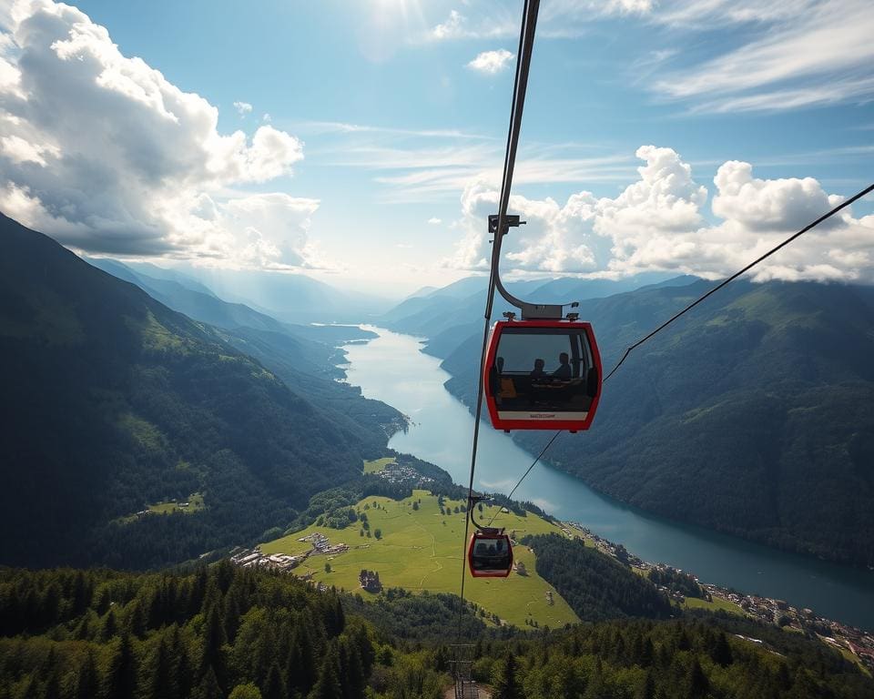 Seilbahnen in Luzern: Aussichten genießen