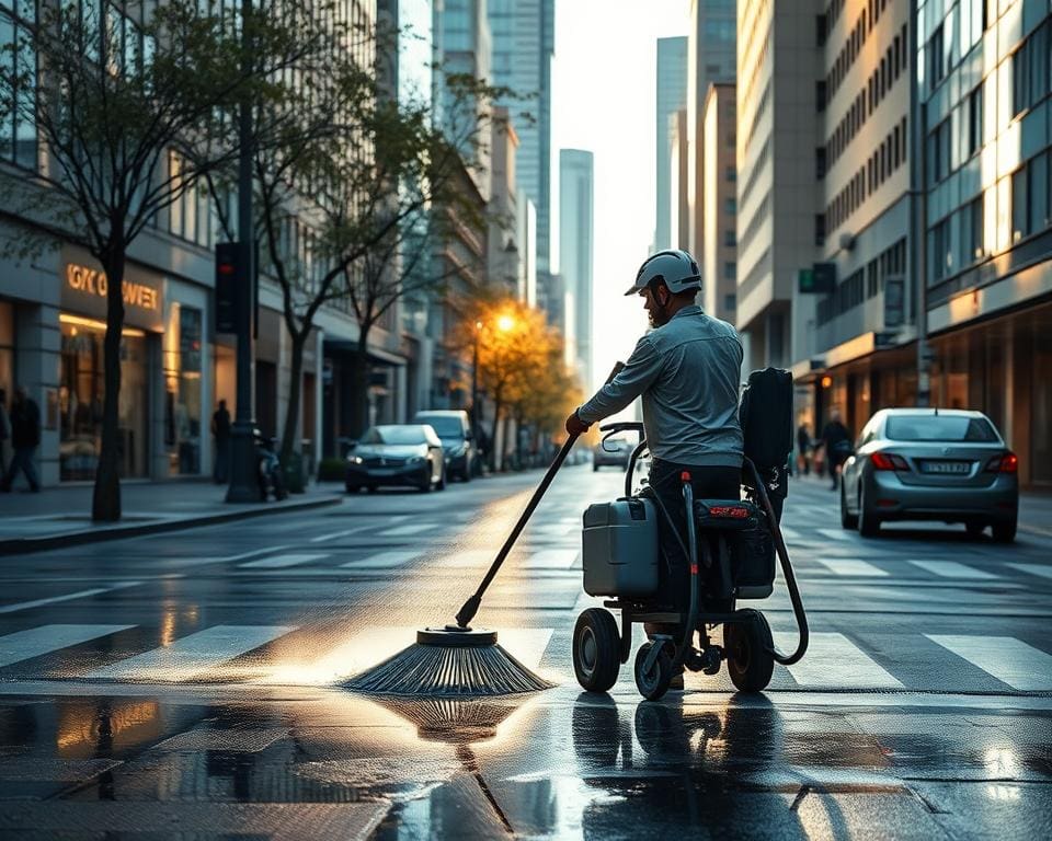 Straßenreiniger: Sauberkeit und Hygiene in der Stadt