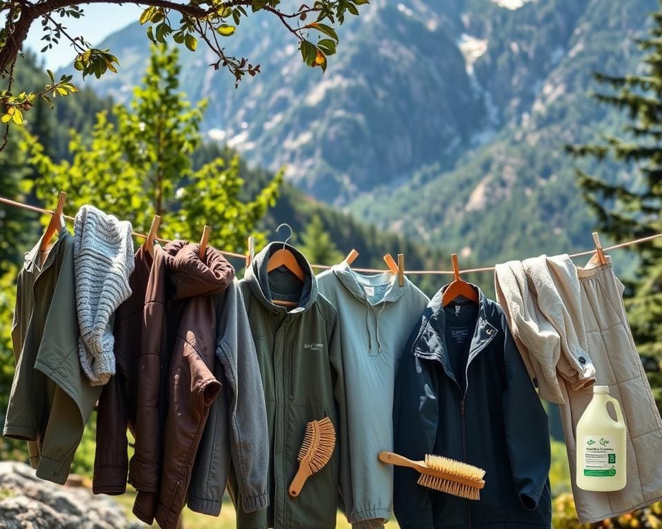 Tipps für die Pflege von Outdoor-Bekleidung