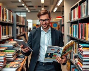 Verlagsvertreter: Bücher und Medienprodukte vermarkten