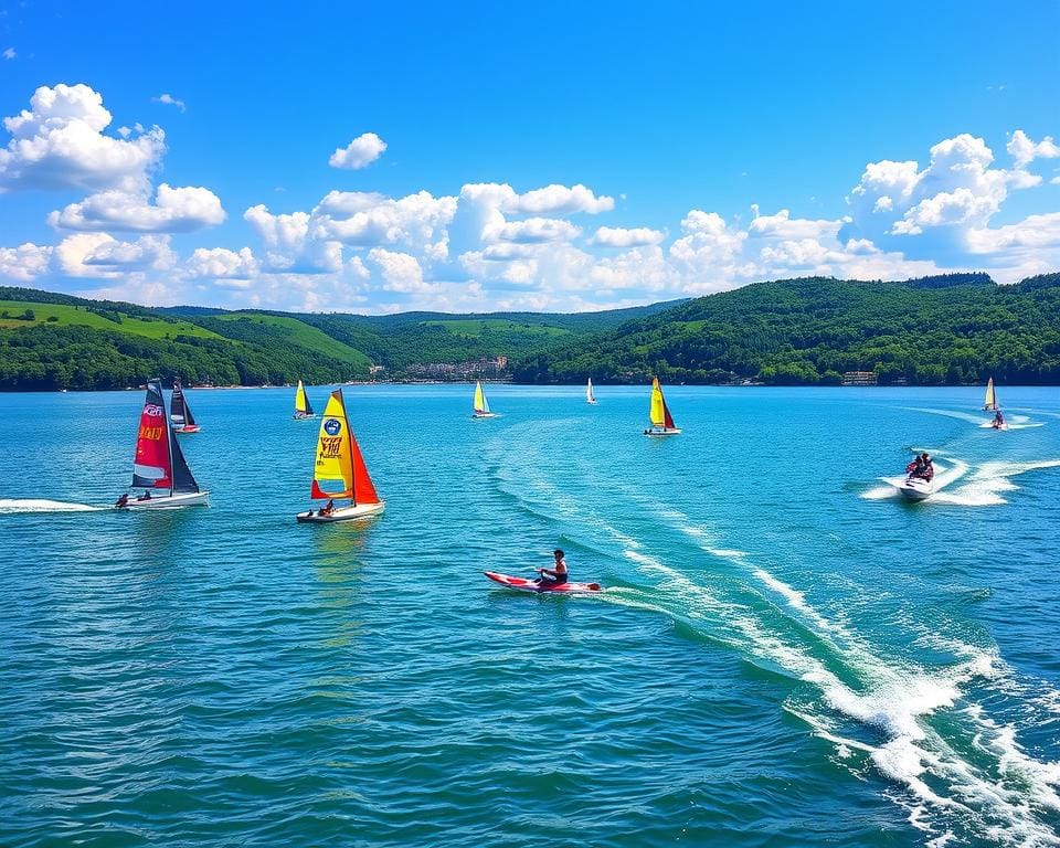 Wassersport auf dem Zürichsee