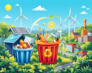 Welche Rolle spielt Recycling im Energiemanagement?