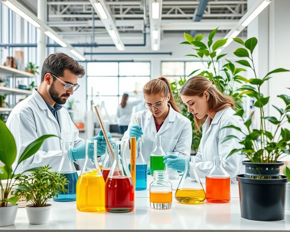 Wie beeinflusst Chemietechnologie die Produktion umweltfreundlicher Lacke?