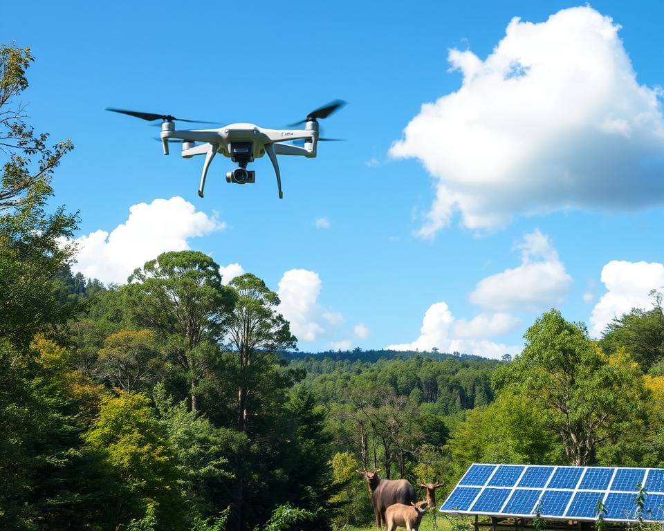 Wie beeinflusst Drohnentechnologie den Umweltschutz?