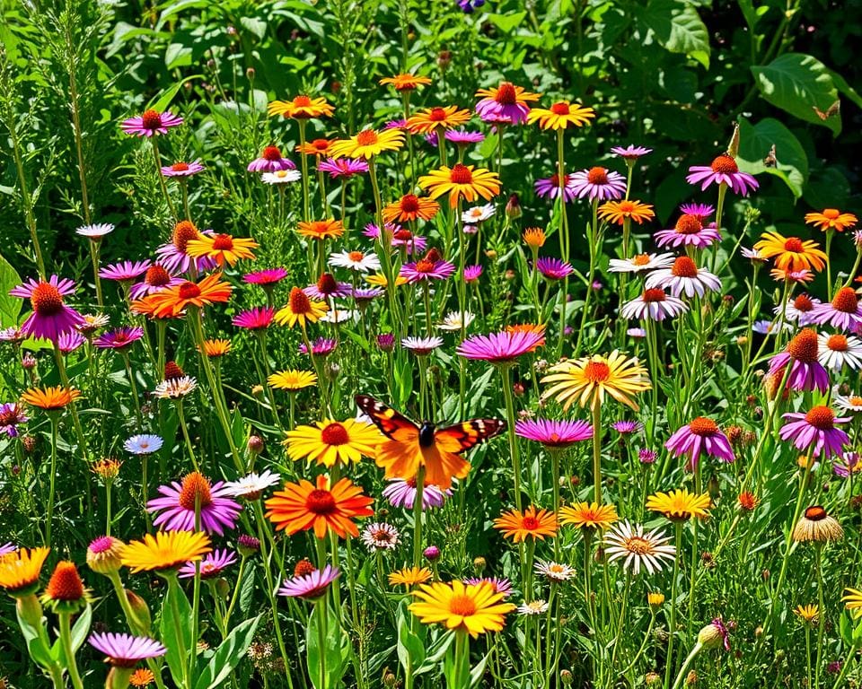 Wildblumen für eine artenreiche Umgebung