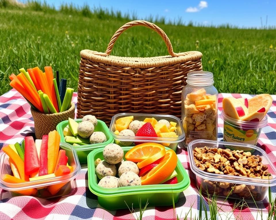 gesunde Snacks zum Mitnehmen