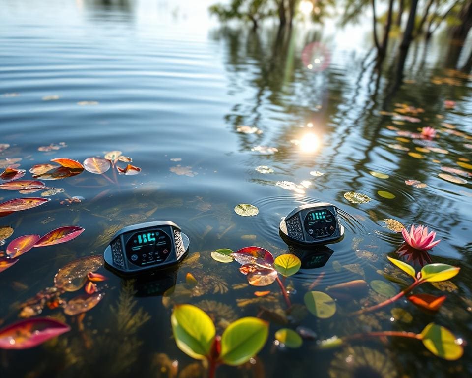 smarte Sensoren für Wasserqualität