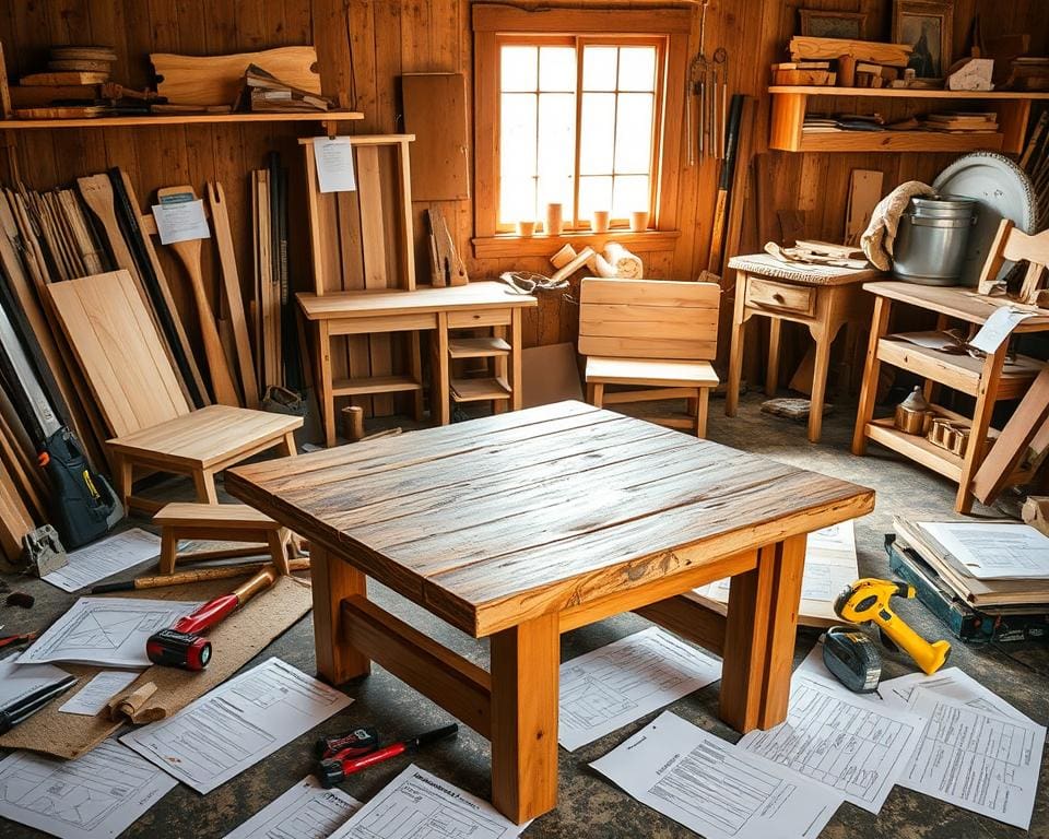 Anleitungen für Holzmöbel