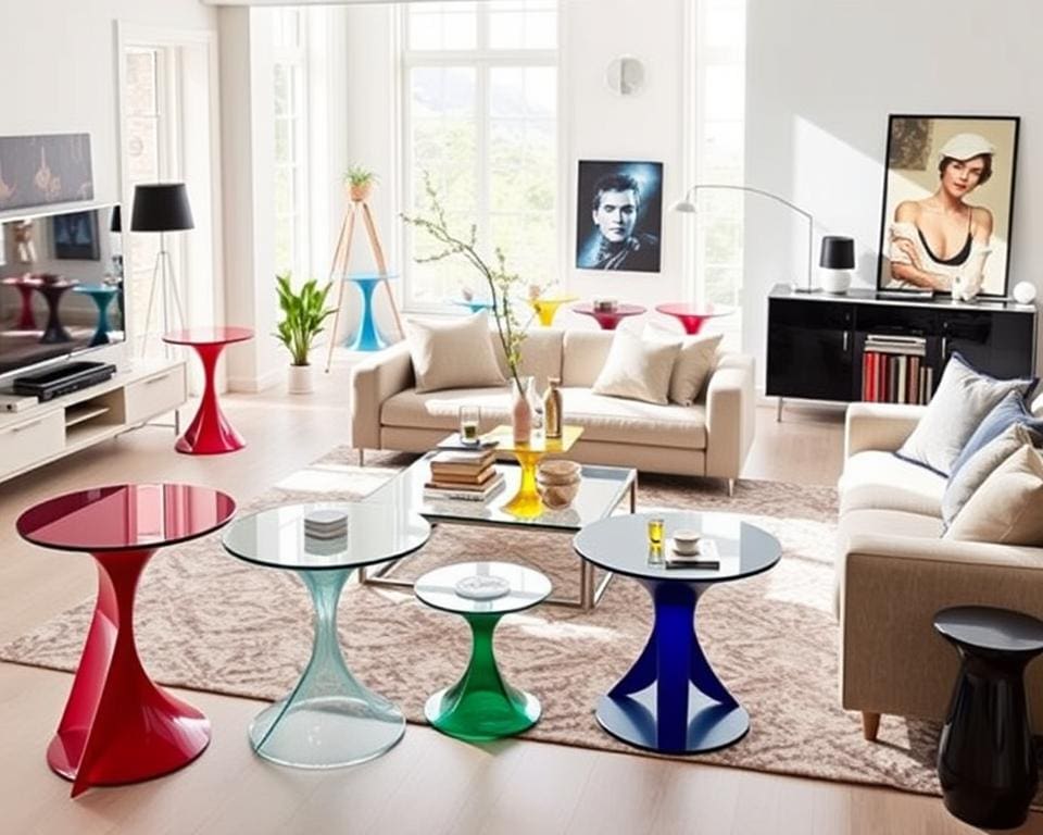 Beistelltische von Kartell: Design und Funktion in einem