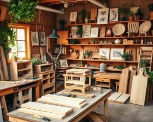 DIY-Projekte mit Holz: Möbel und Deko selbst bauen
