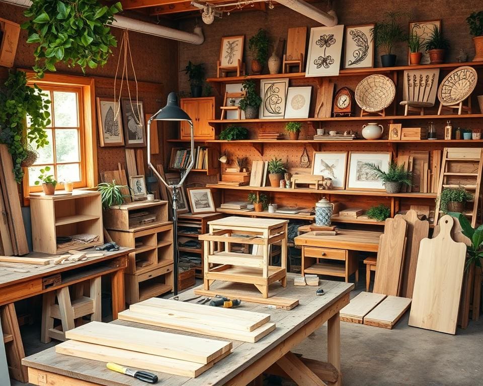 DIY-Projekte mit Holz: Möbel und Deko selbst bauen