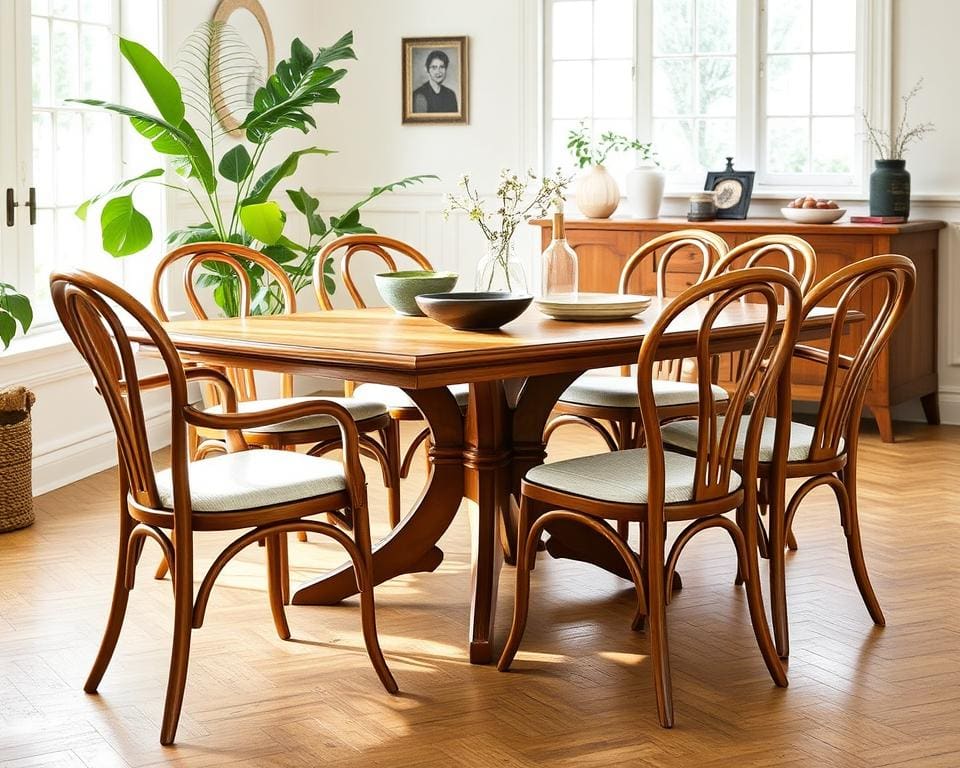 Esszimmerstühle von Thonet