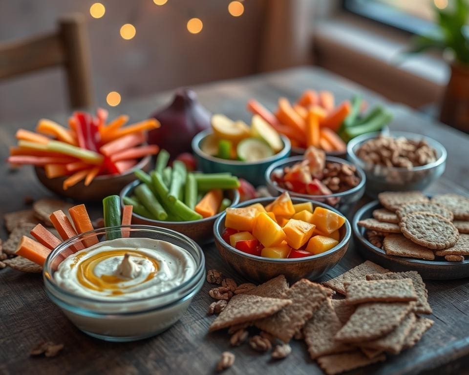 Gesunde Snacks für den Feierabend