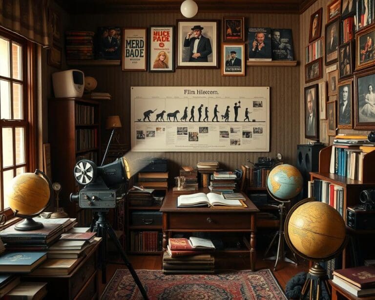 Historiker für Filmgeschichte: Die Entwicklung des Kinos analysieren