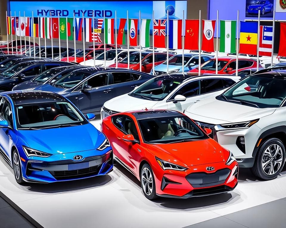 Hybridautos für den internationalen Markt