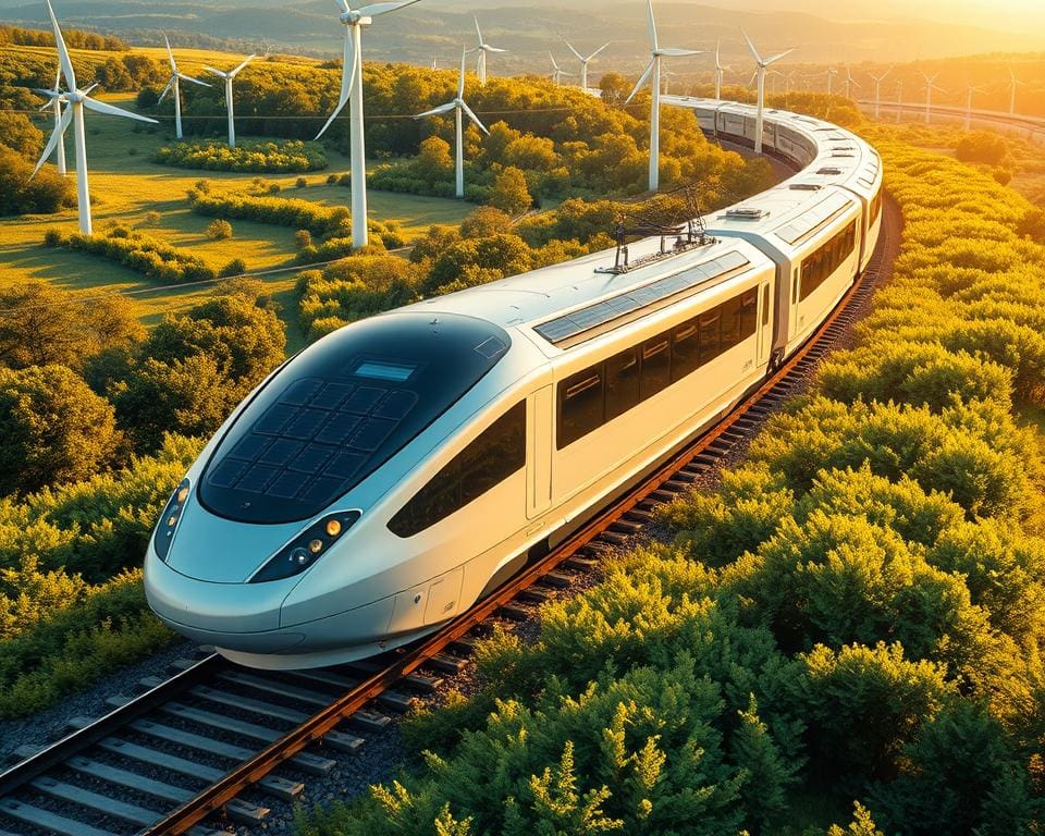 Kann Technologie Züge energieeffizienter machen?