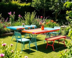 Outdoor-Tische von Fermob: Ideal für sonnige Tage