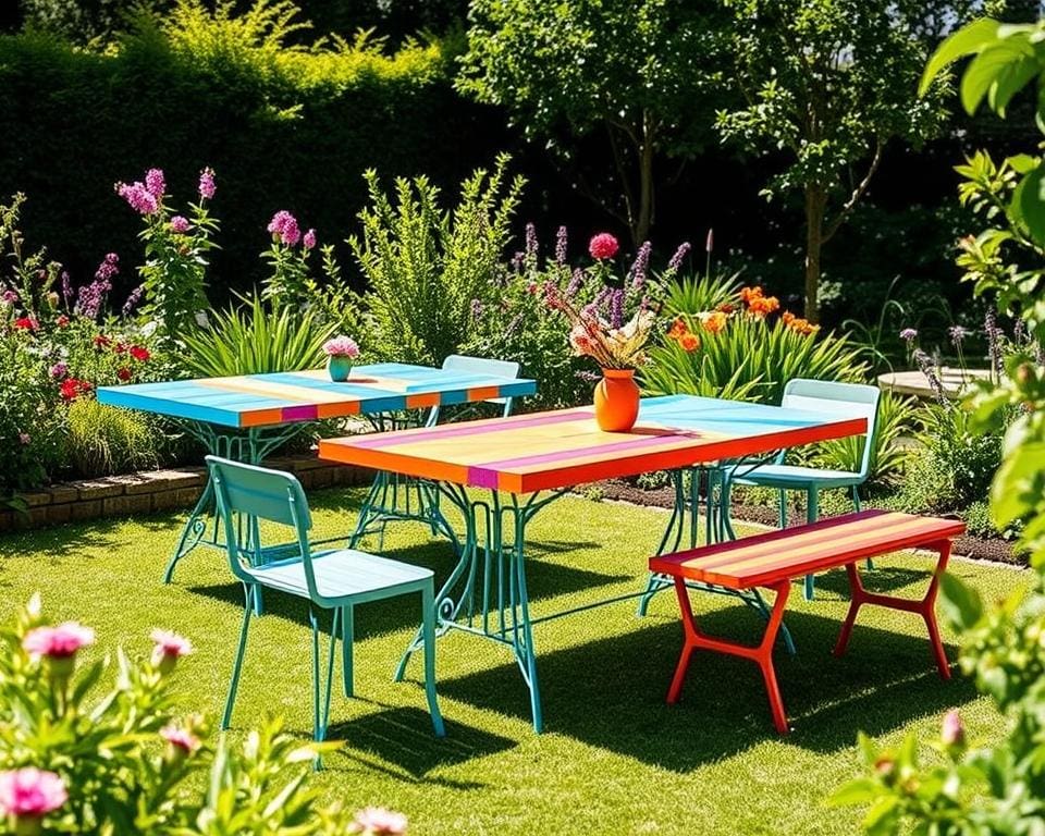 Outdoor-Tische von Fermob: Ideal für sonnige Tage